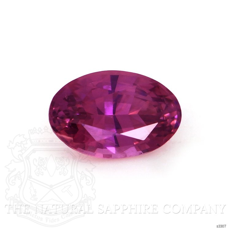 0.57 Ct. Purplish Pink Sapphire from Ceylon (Sri Lanka)