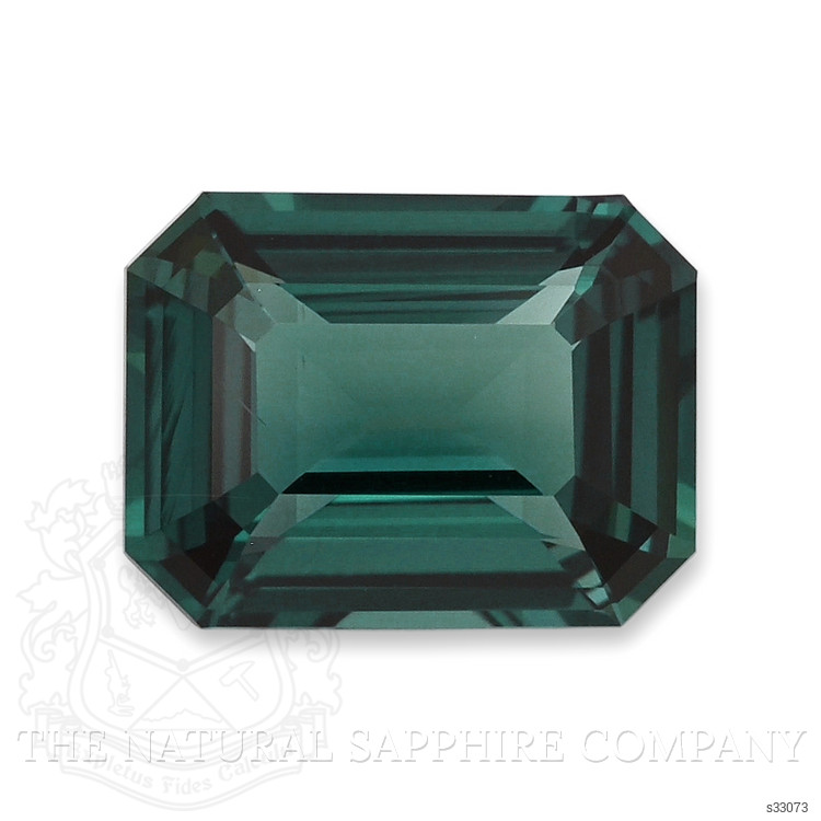 3.08 Ct. Bluish Green Sapphire from Ceylon (Sri Lanka)
