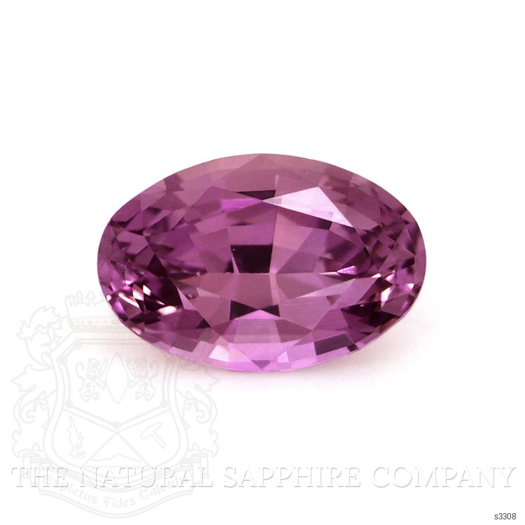 0.57 Ct. Pinkish Purple Sapphire from Ceylon (Sri Lanka)