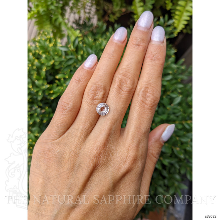 2.40 Ct. Peach Sapphire from Ceylon (Sri Lanka)