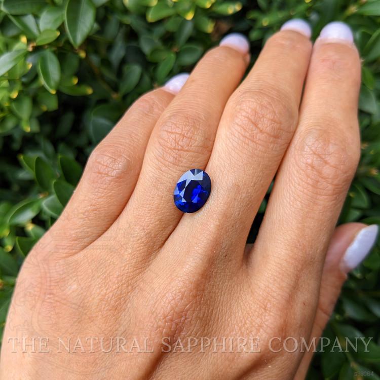 3.10 Ct. Blue Sapphire from Ceylon (Sri Lanka)