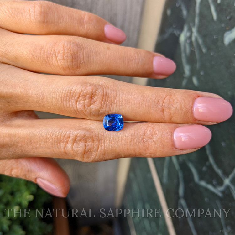 2.07 Ct. Blue Sapphire from Ceylon (Sri Lanka)
