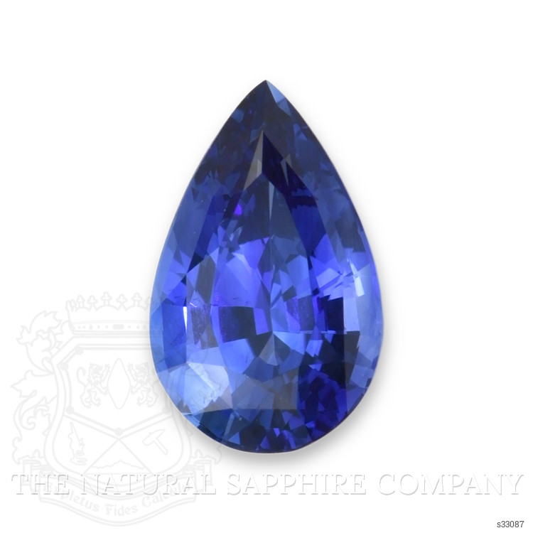 3.08 Ct. Blue Sapphire from Ceylon (Sri Lanka)