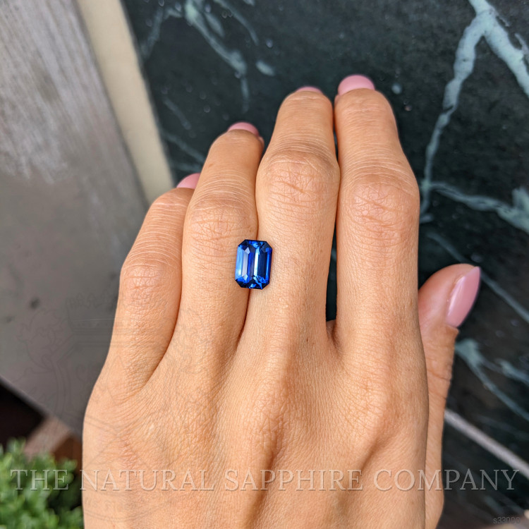 3.13 Ct. Blue Sapphire from Ceylon (Sri Lanka)
