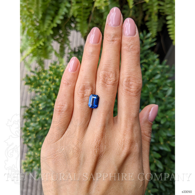 3.13 Ct. Blue Sapphire from Ceylon (Sri Lanka)