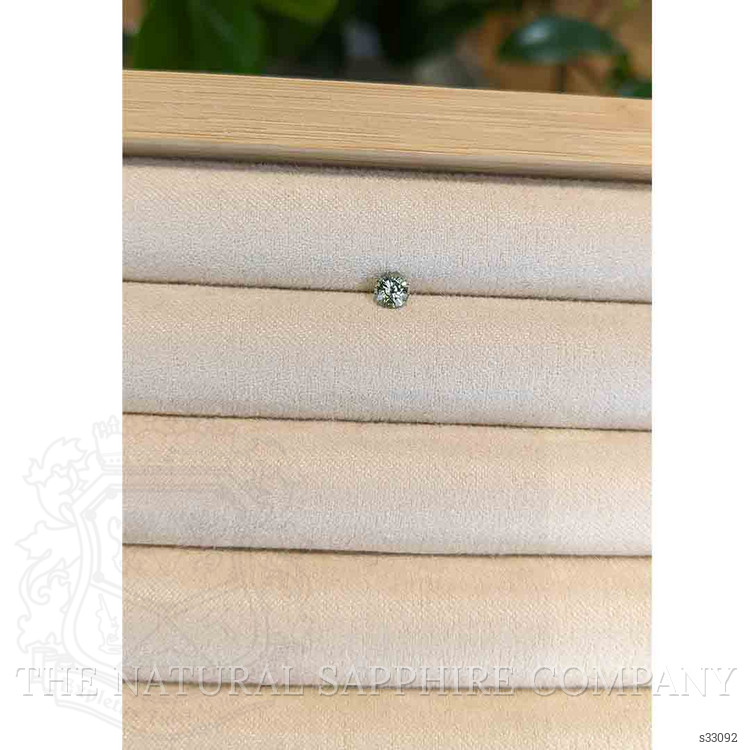 0.41 Ct. Bluish Green Sapphire from Madagascar