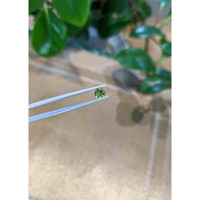 0.64 Ct. Yellowish Green Sapphire from Madagascar Life Style