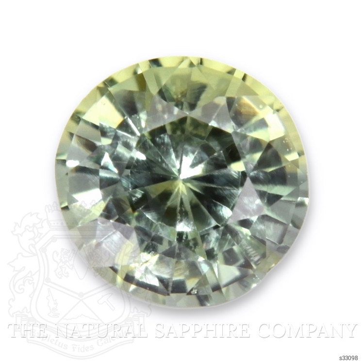 0.42 Ct. Yellowish Green Sapphire from Madagascar
