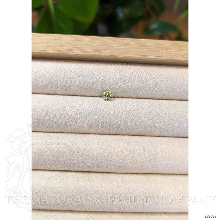 0.40 Ct. Yellow Sapphire from Madagascar