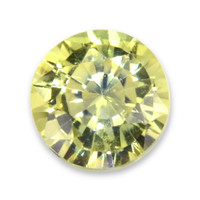 0.41 Ct. Greenish Yellow Sapphire from Madagascar Video