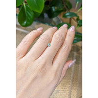 0.41 Ct. Bi Color Sapphire from Madagascar Life Style