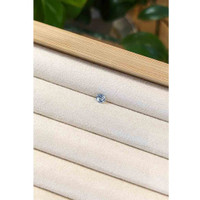 0.37 Ct. Blue Sapphire from Madagascar Life Style