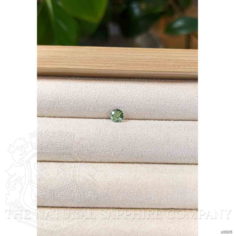 0.45 Ct. Bluish Green Sapphire from Madagascar