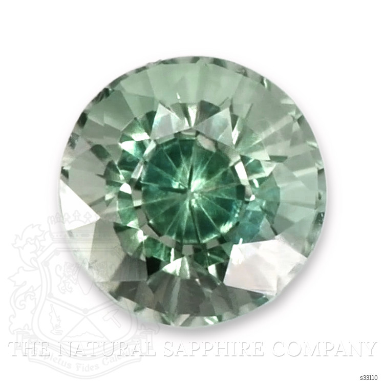 0.62 Ct. Bluish Green Sapphire from Madagascar