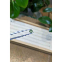 0.59 Ct. Green Sapphire from Madagascar Life Style