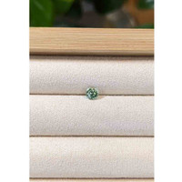 0.59 Ct. Green Sapphire from Madagascar Life Style