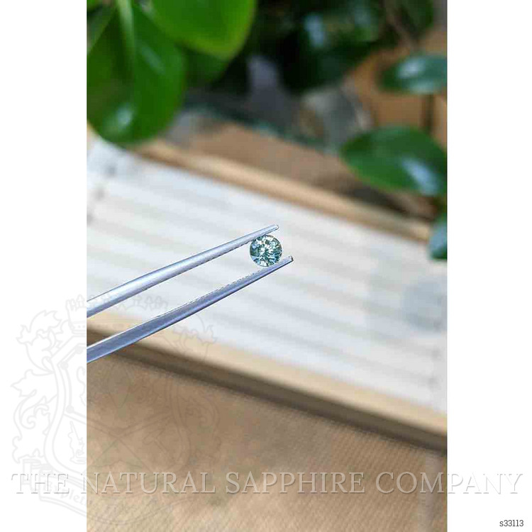 0.58 Ct. Green Sapphire from Madagascar