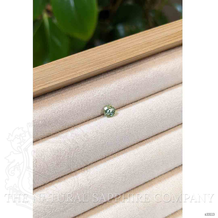 0.58 Ct. Green Sapphire from Madagascar