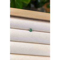 0.34 Ct. Green Sapphire from Madagascar Life Style