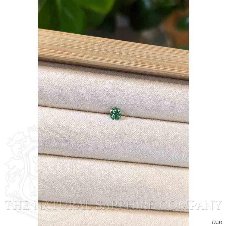 0.34 Ct. Green Sapphire from Madagascar