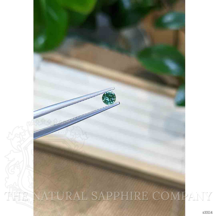 0.34 Ct. Green Sapphire from Madagascar