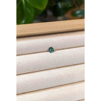 0.54 Ct. Green Sapphire from Madagascar Life Style