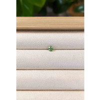 0.43 Ct. Green Sapphire from Madagascar Life Style