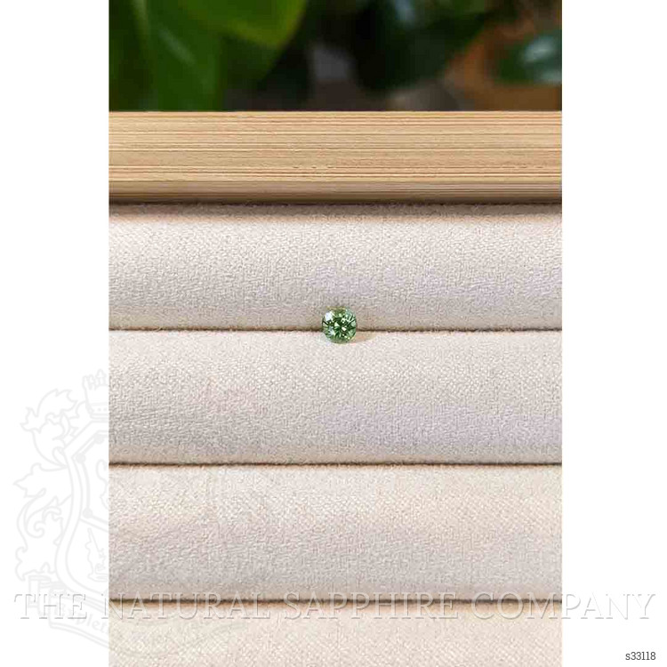 0.43 Ct. Green Sapphire from Madagascar