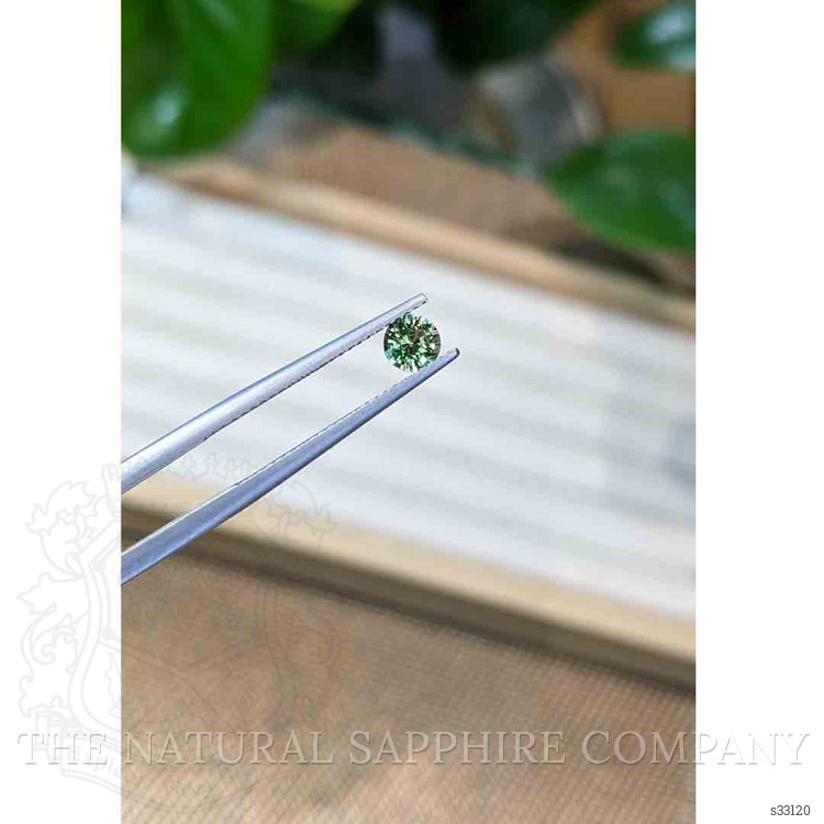 0.48 Ct. Green Sapphire from Madagascar