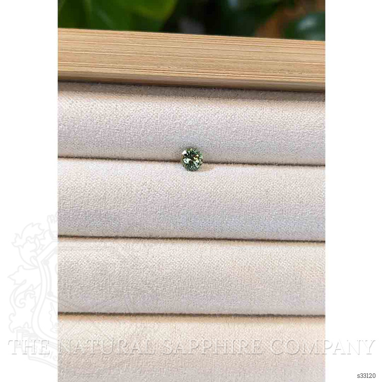 0.48 Ct. Green Sapphire from Madagascar