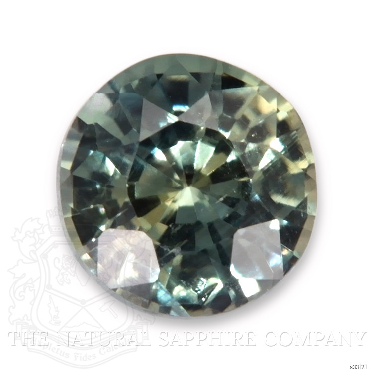 0.55 Ct. Bluish Green Sapphire from Madagascar
