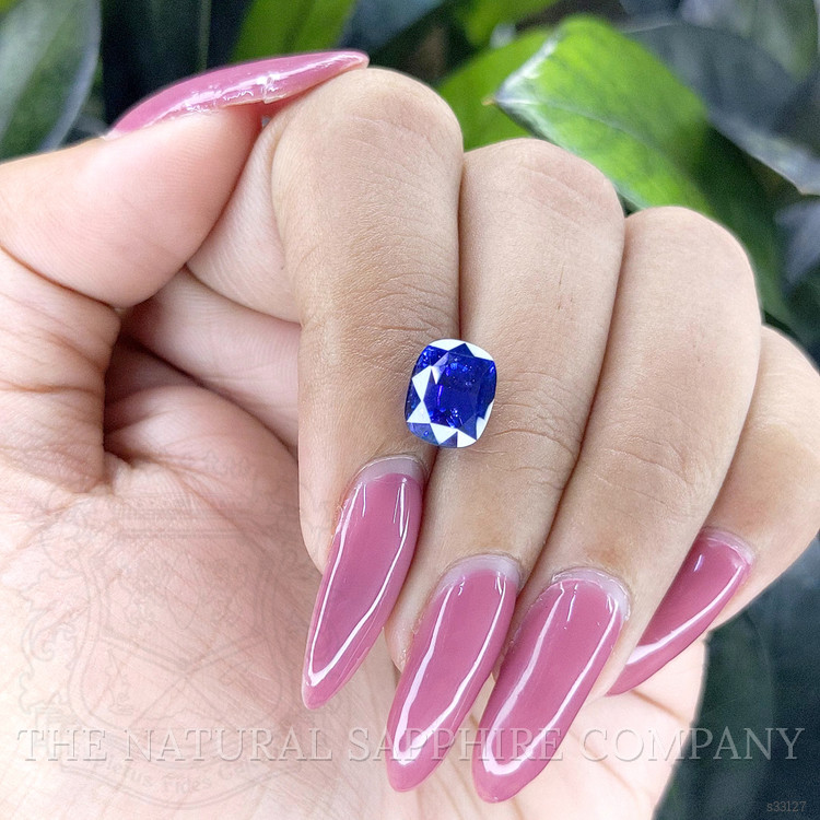 4.11 Ct. Blue Sapphire from Ceylon (Sri Lanka)