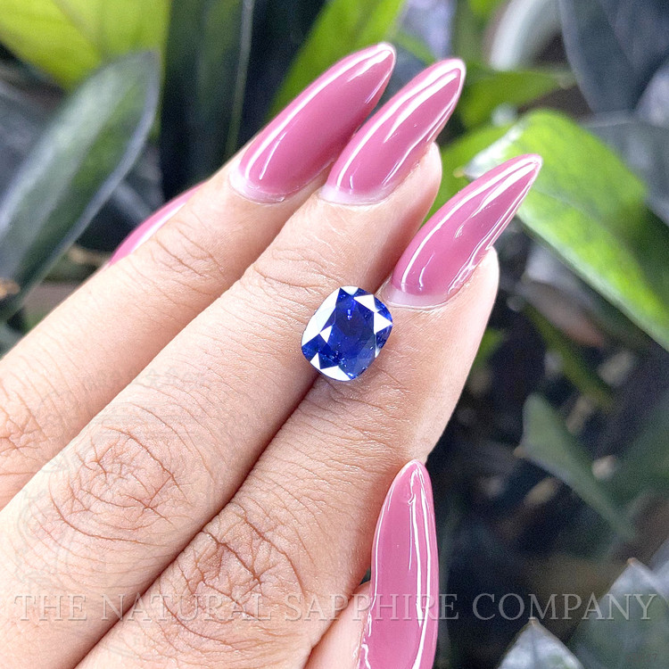 4.11 Ct. Blue Sapphire from Ceylon (Sri Lanka)