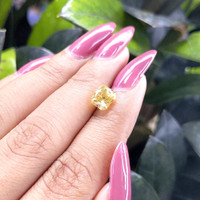 2.10 Ct. Yellow Sapphire from Ceylon (Sri Lanka) Life Style
