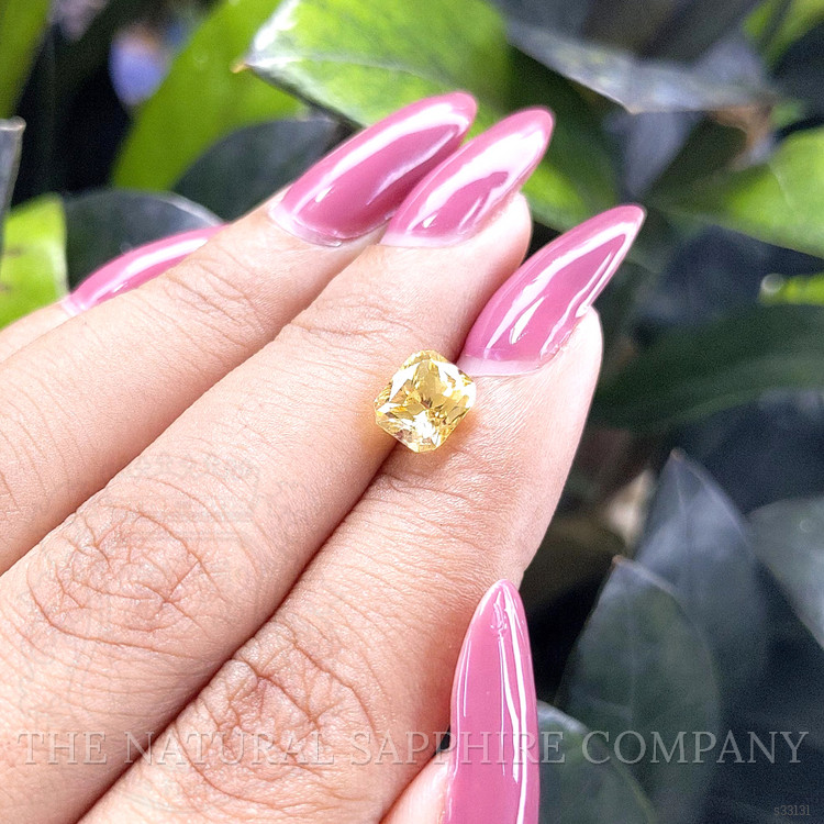 2.10 Ct. Yellow Sapphire from Ceylon (Sri Lanka)