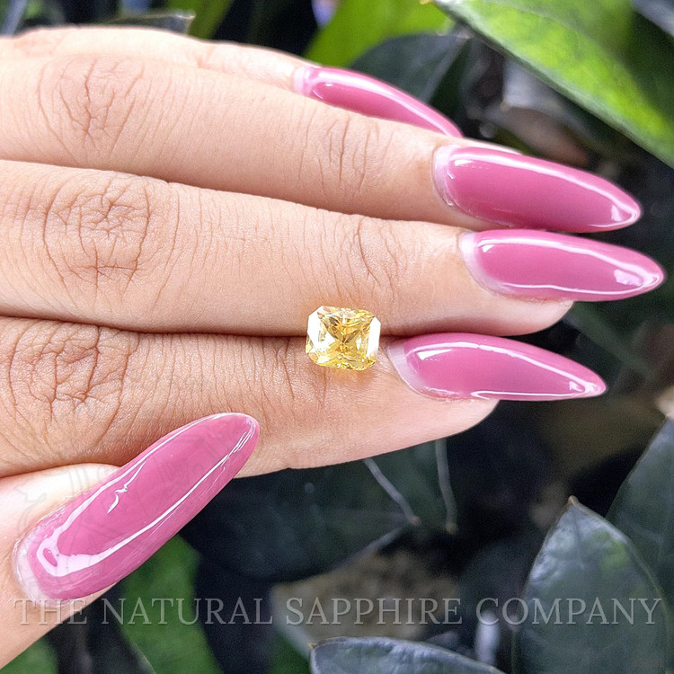 2.10 Ct. Yellow Sapphire from Ceylon (Sri Lanka)
