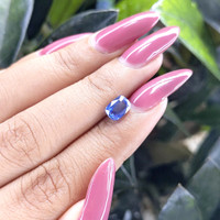 1.23 Ct. Blue Sapphire from Ceylon (Sri Lanka) Life Style