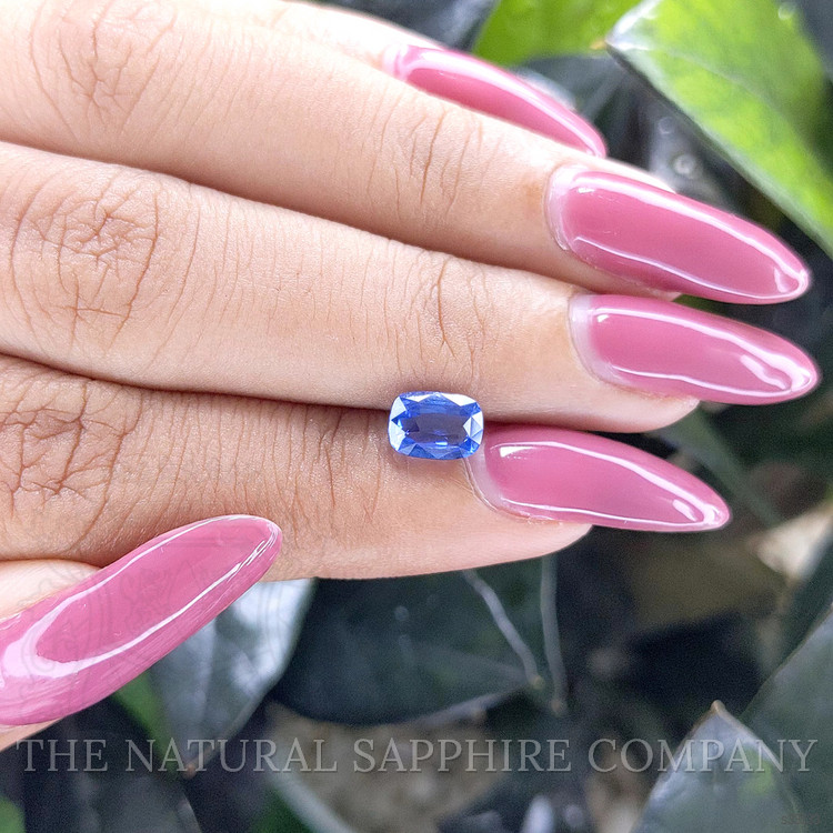 1.23 Ct. Blue Sapphire from Ceylon (Sri Lanka)
