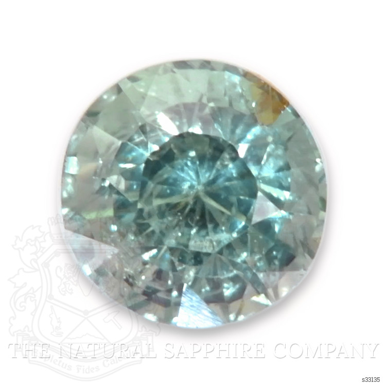 0.59 Ct. Bluish Green Sapphire from Madagascar