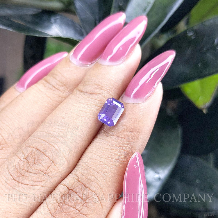 2.00 Ct. Violet Sapphire from Ceylon (Sri Lanka)