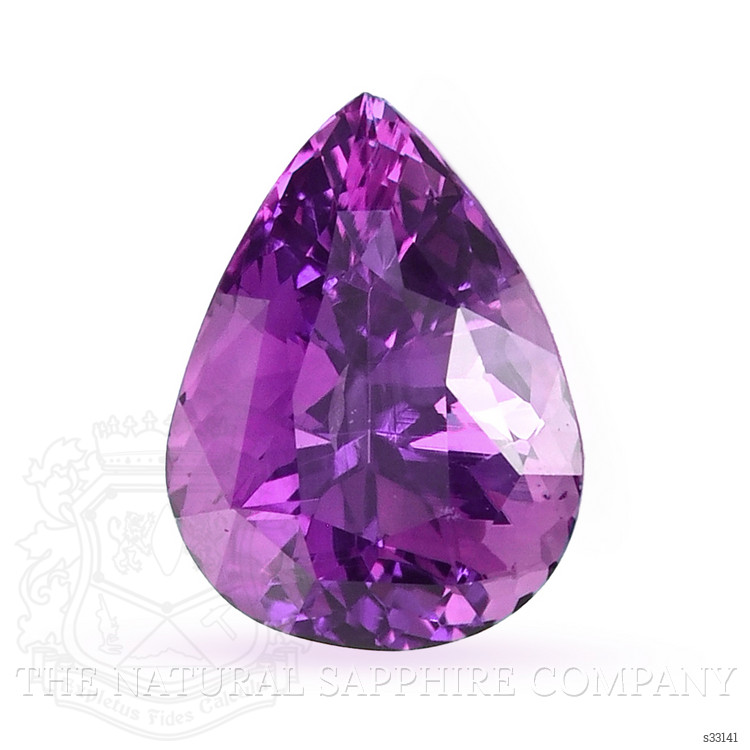 2.25 Ct. Purple Sapphire from Ceylon (Sri Lanka)