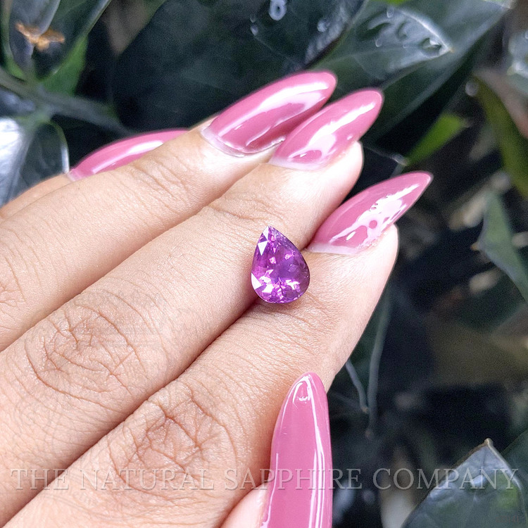 2.25 Ct. Purple Sapphire from Ceylon (Sri Lanka)