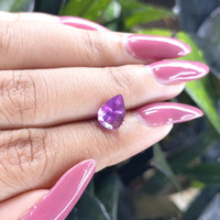 2.25 Ct. Purple Sapphire from Ceylon (Sri Lanka) Life Style