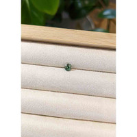 0.61 Ct. Green Sapphire from Madagascar Life Style