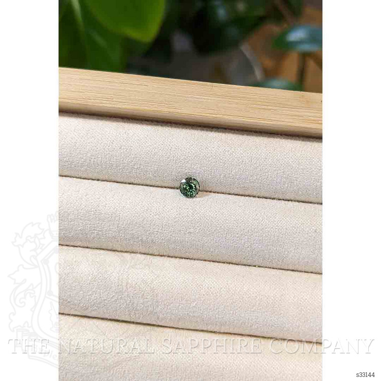 0.61 Ct. Green Sapphire from Madagascar
