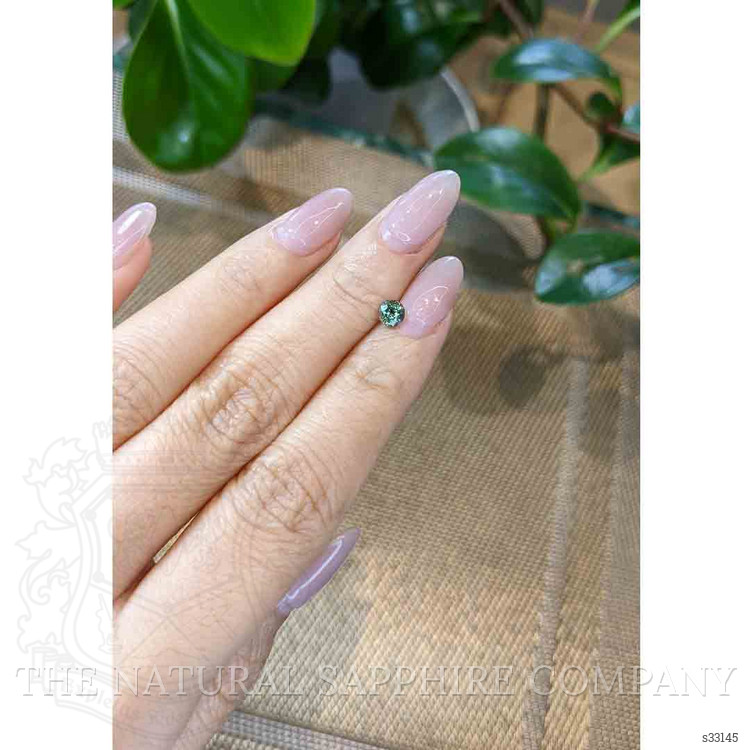0.57 Ct. Green Sapphire from Madagascar