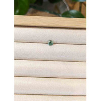 0.57 Ct. Green Sapphire from Madagascar Life Style