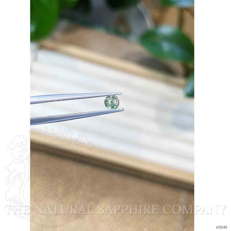 0.43 Ct. Green Sapphire from Madagascar