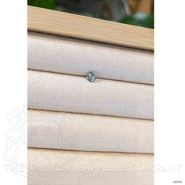 0.43 Ct. Green Sapphire from Madagascar