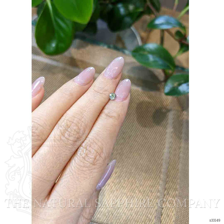 0.43 Ct. Green Sapphire from Madagascar